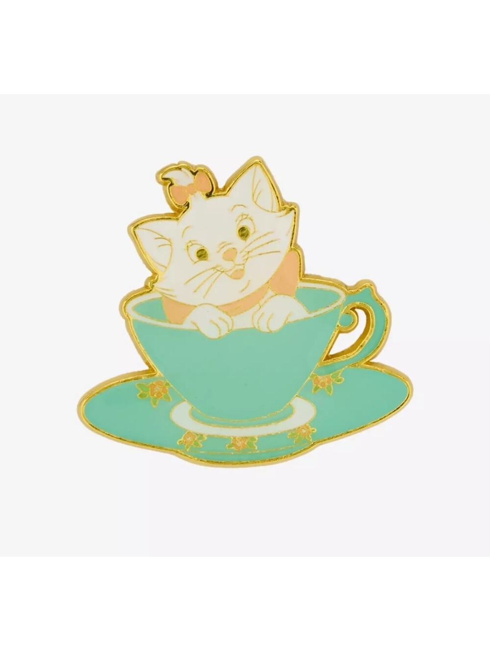 Loungefly Disney The Aristocats Marie Tea Cup Enamel Pin